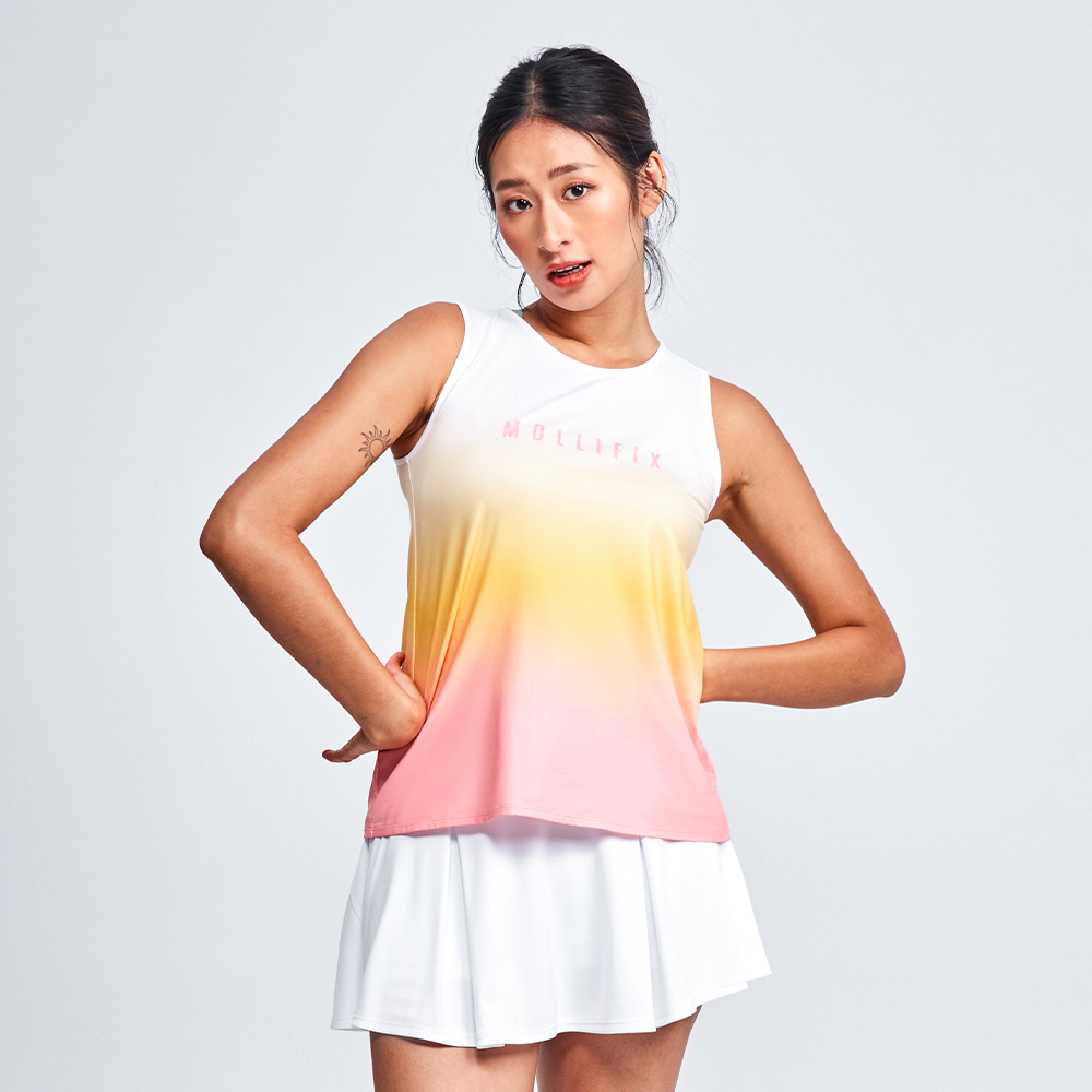 MOLLIFIX 涼感活力漸層背心
