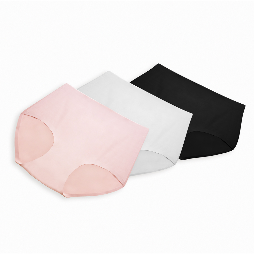 MOLLIFIX 好動不卡卡中腰運動無痕內褲_三件組