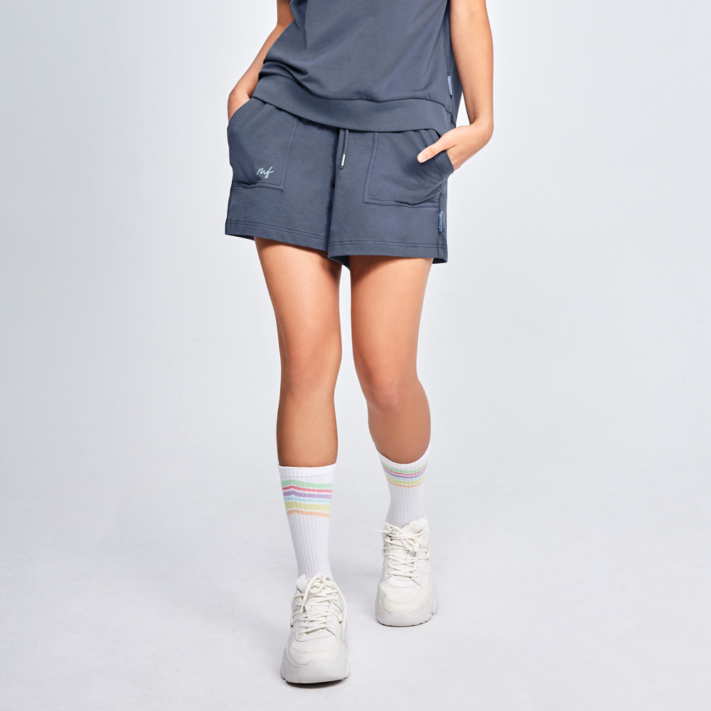 MOLLIFIX 刺繡抽繩短褲