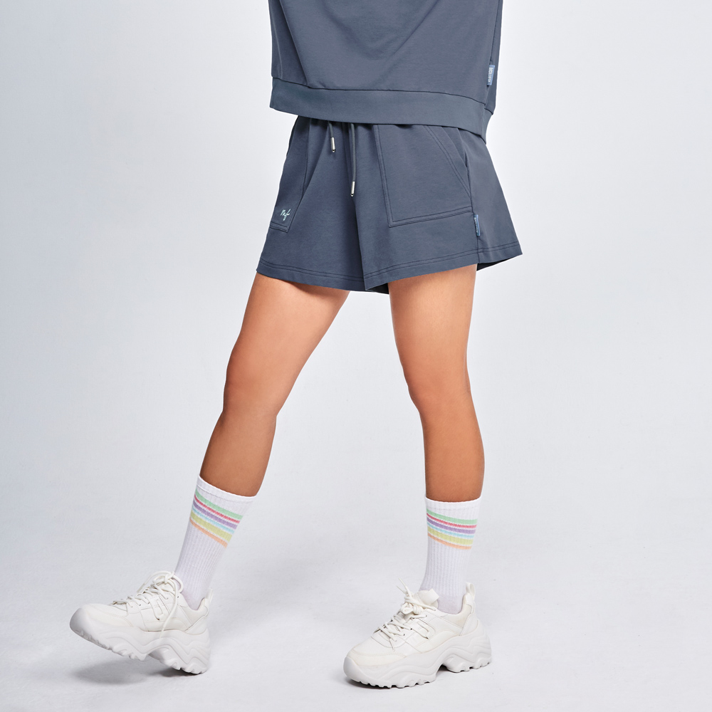 MOLLIFIX 刺繡抽繩短褲