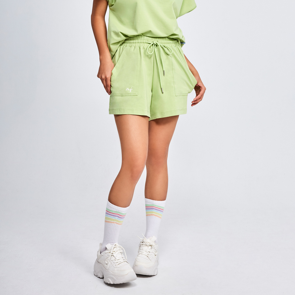 MOLLIFIX 刺繡抽繩短褲