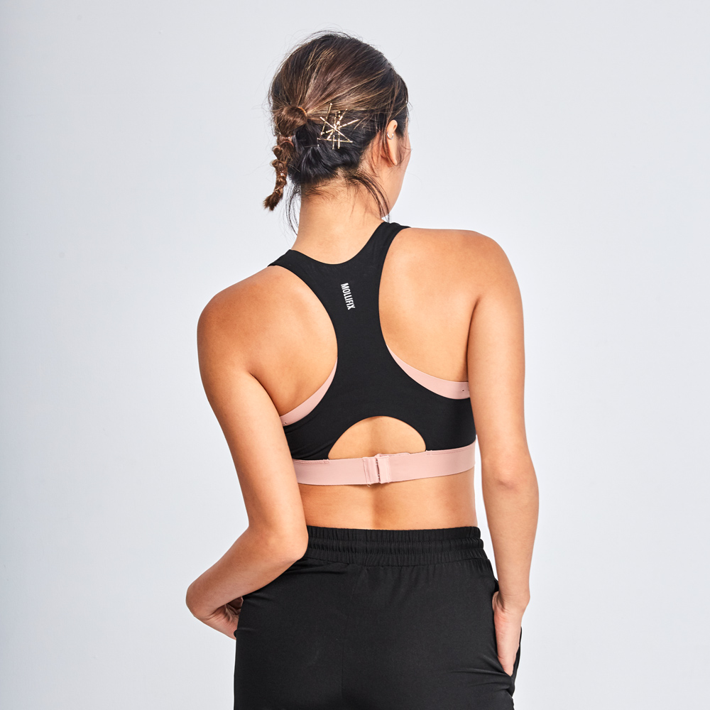 MOLLIFIX 洞洞透氣挖背運動內衣