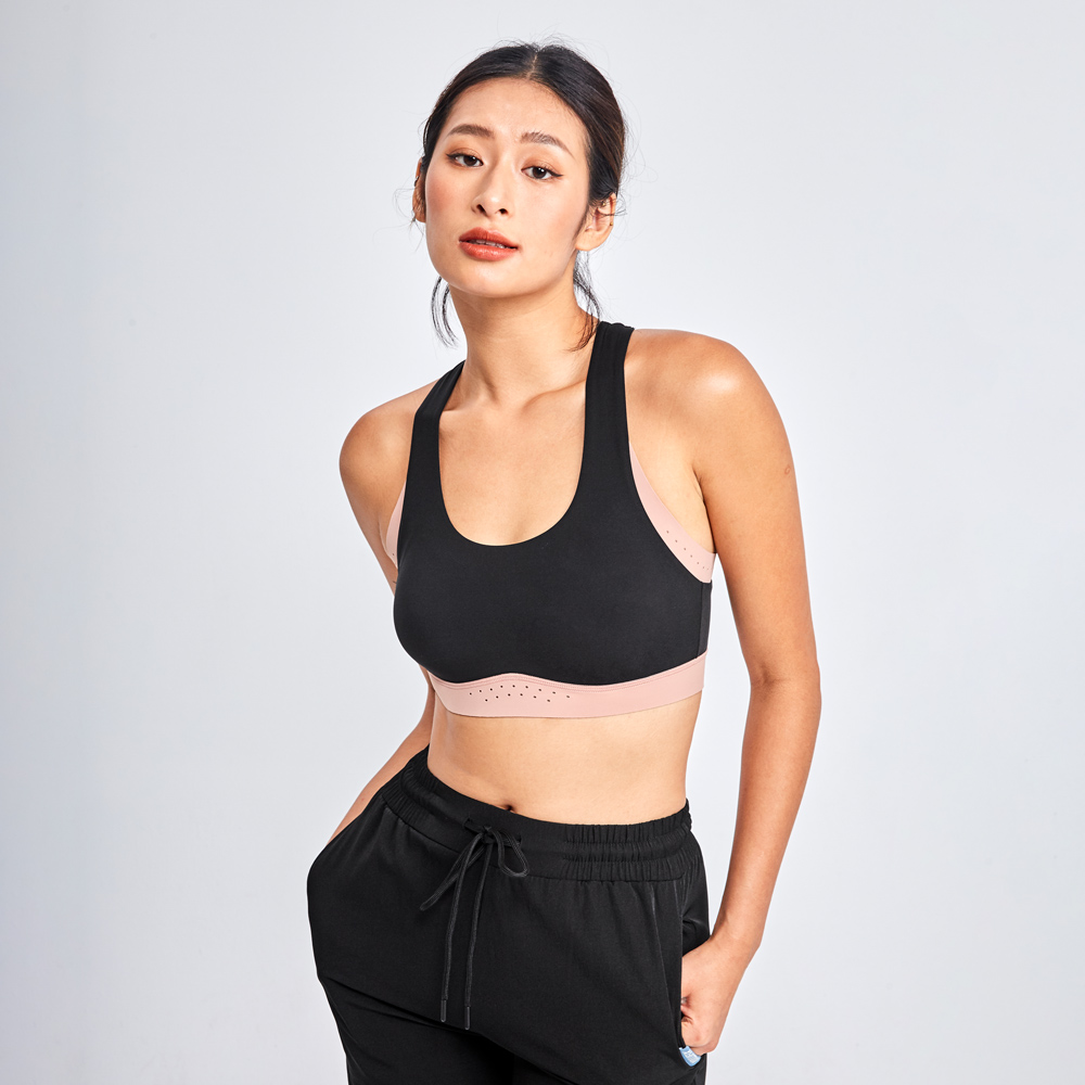 MOLLIFIX 洞洞透氣挖背運動內衣