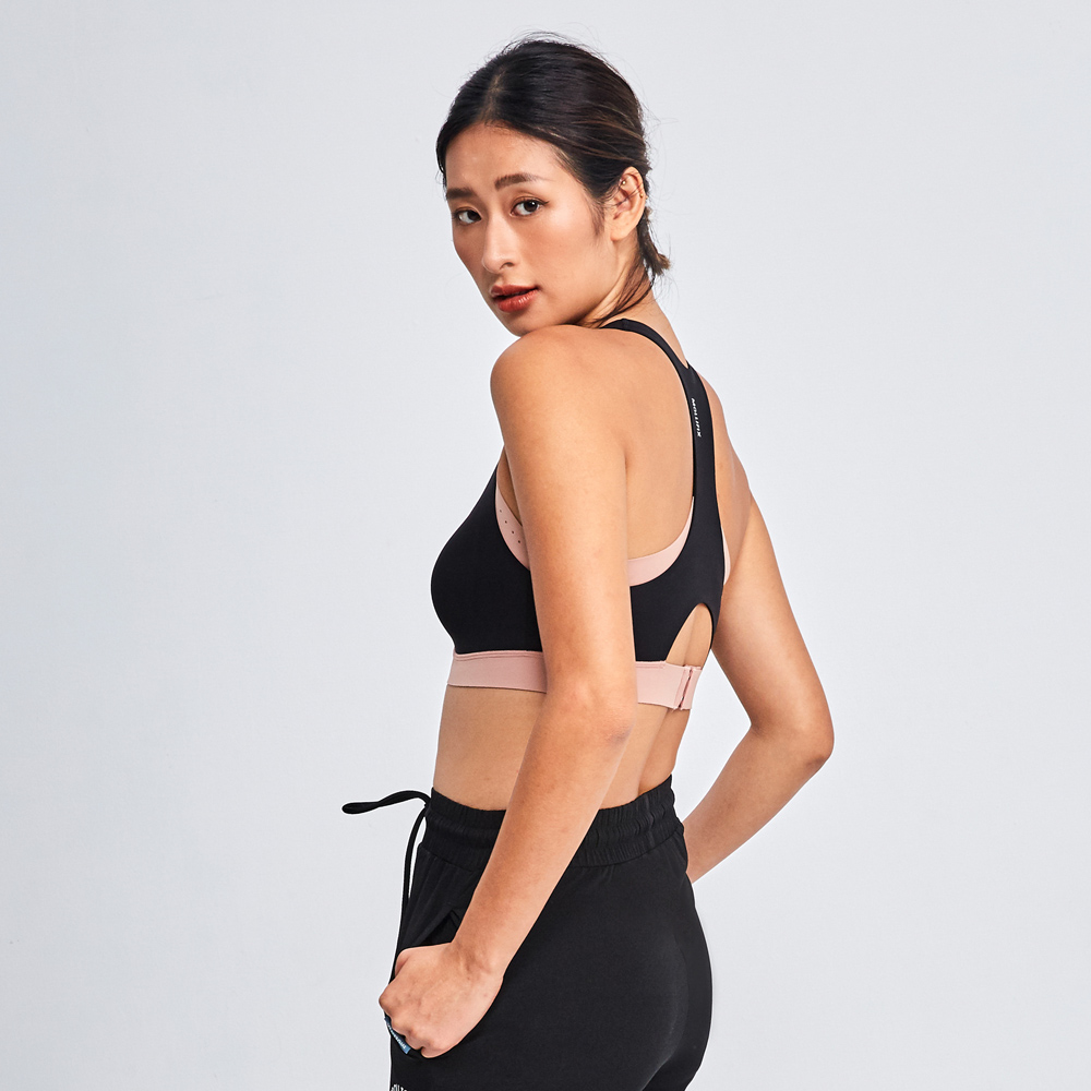 MOLLIFIX 洞洞透氣挖背運動內衣