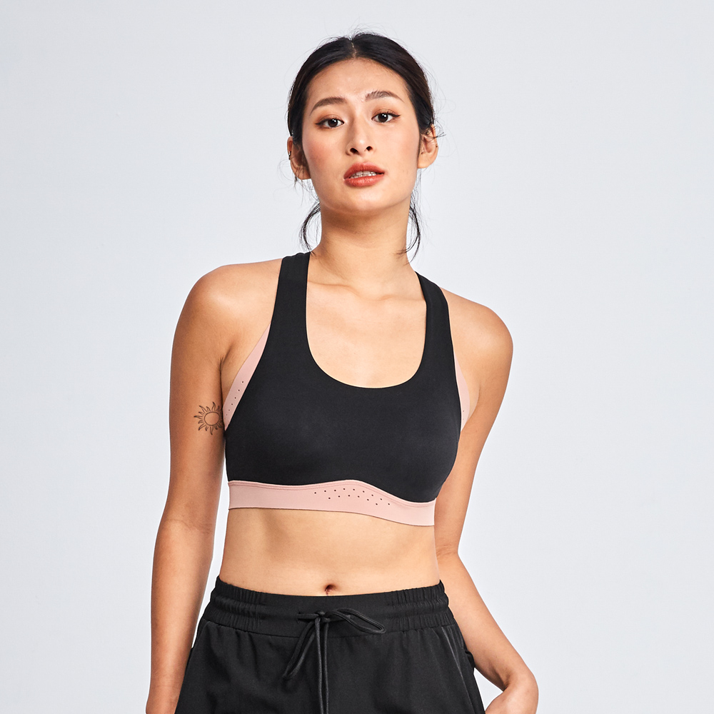 MOLLIFIX 洞洞透氣挖背運動內衣