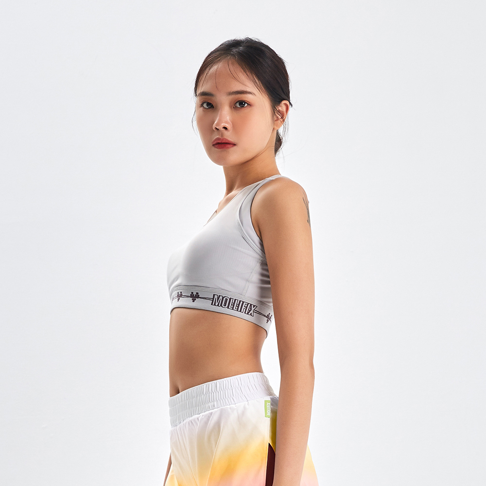 MOLLIFIX 雙層透網包覆運動內衣