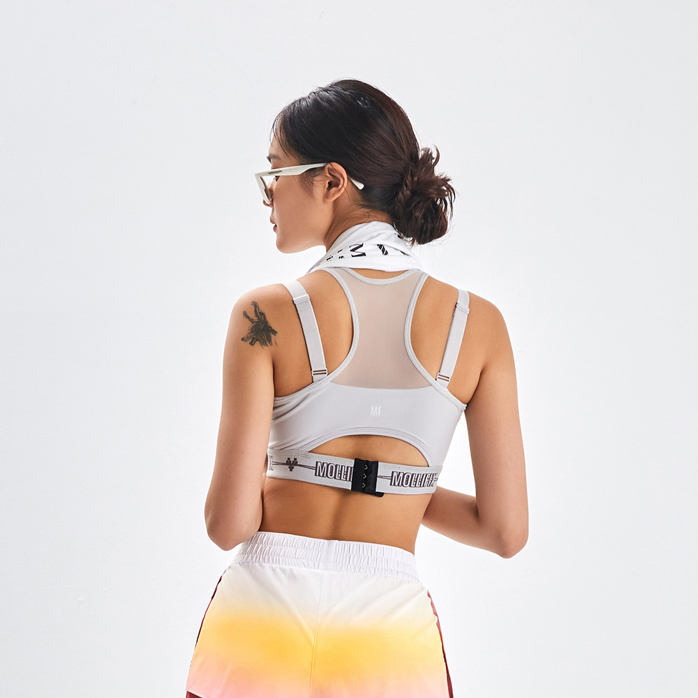 MOLLIFIX 雙層透網包覆運動內衣