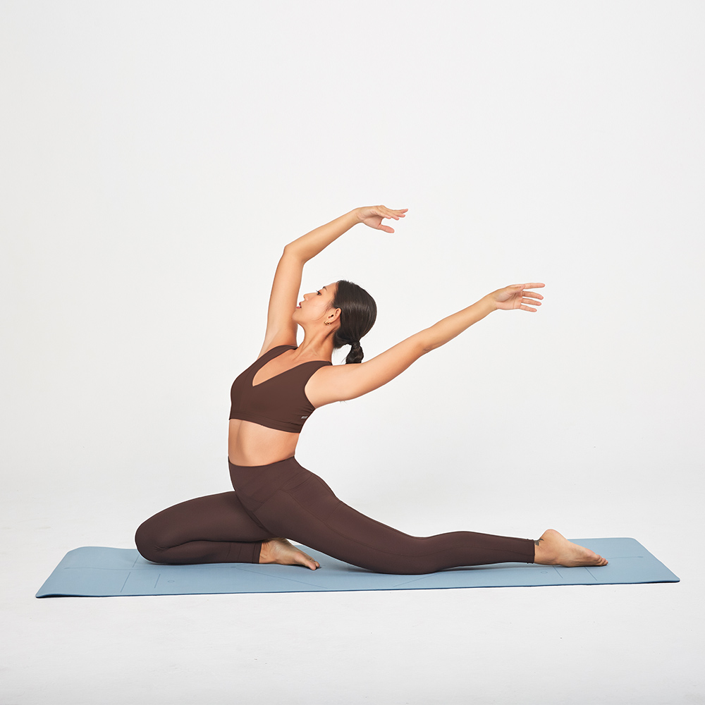 MOLLIFIX 雙色體位線輔助瑜珈墊 6mm