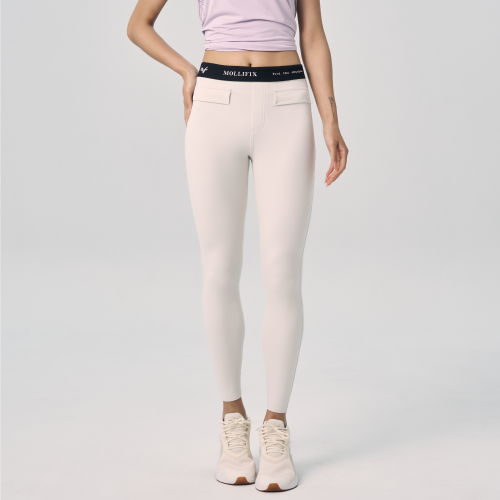 MOLLIFIX 時尚外穿訓練剪剪褲