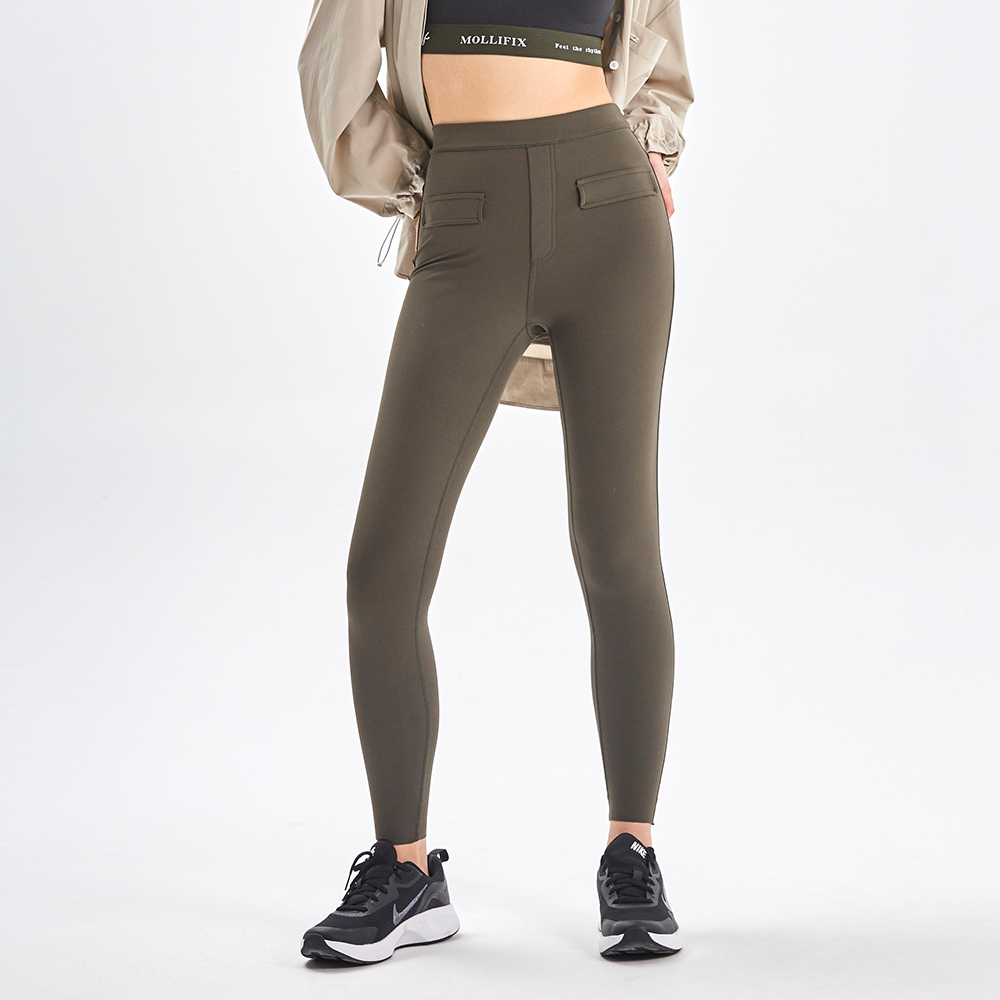 MOLLIFIX 時尚外穿訓練剪剪褲