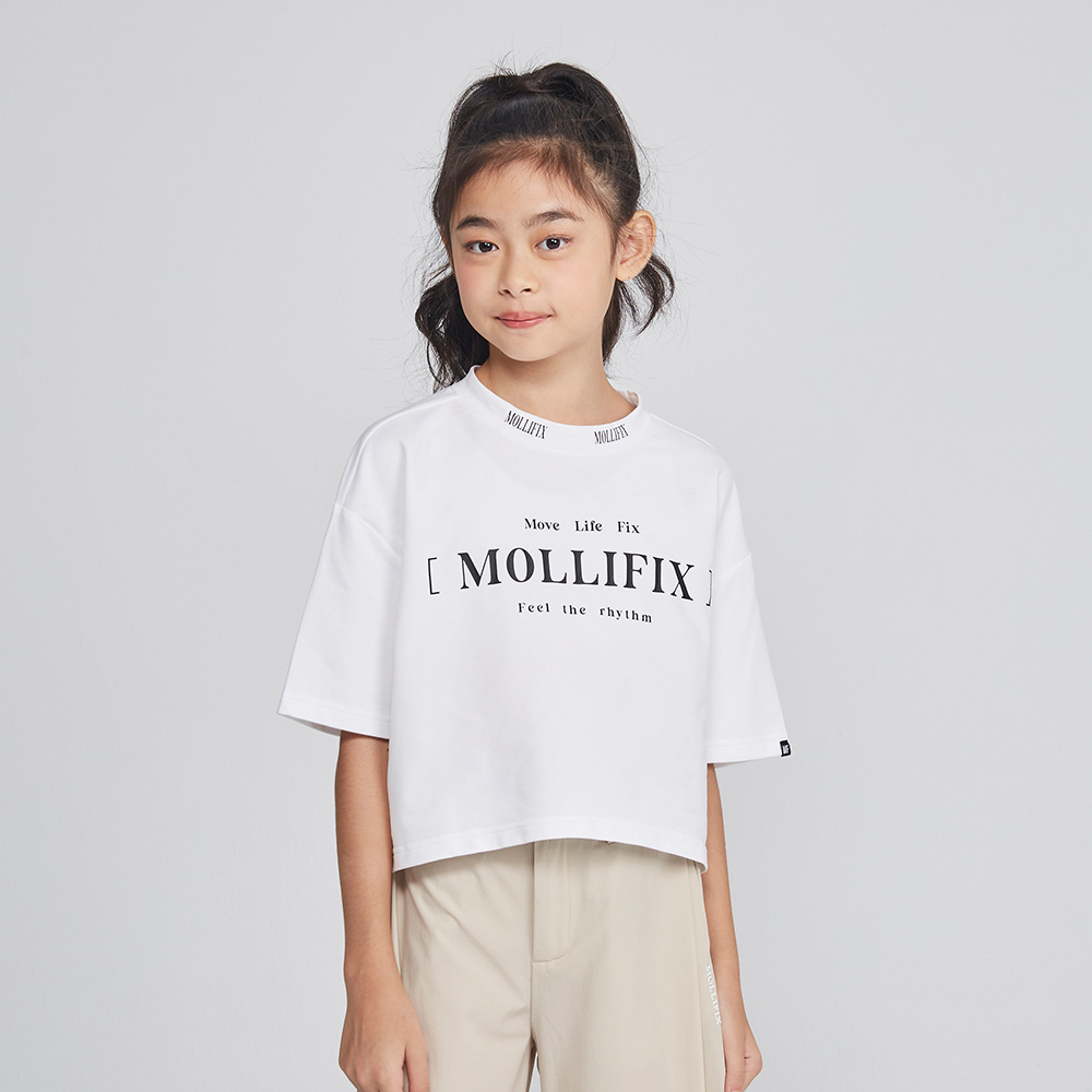 MOLLIFIX 落肩寬鬆潮流短袖上衣