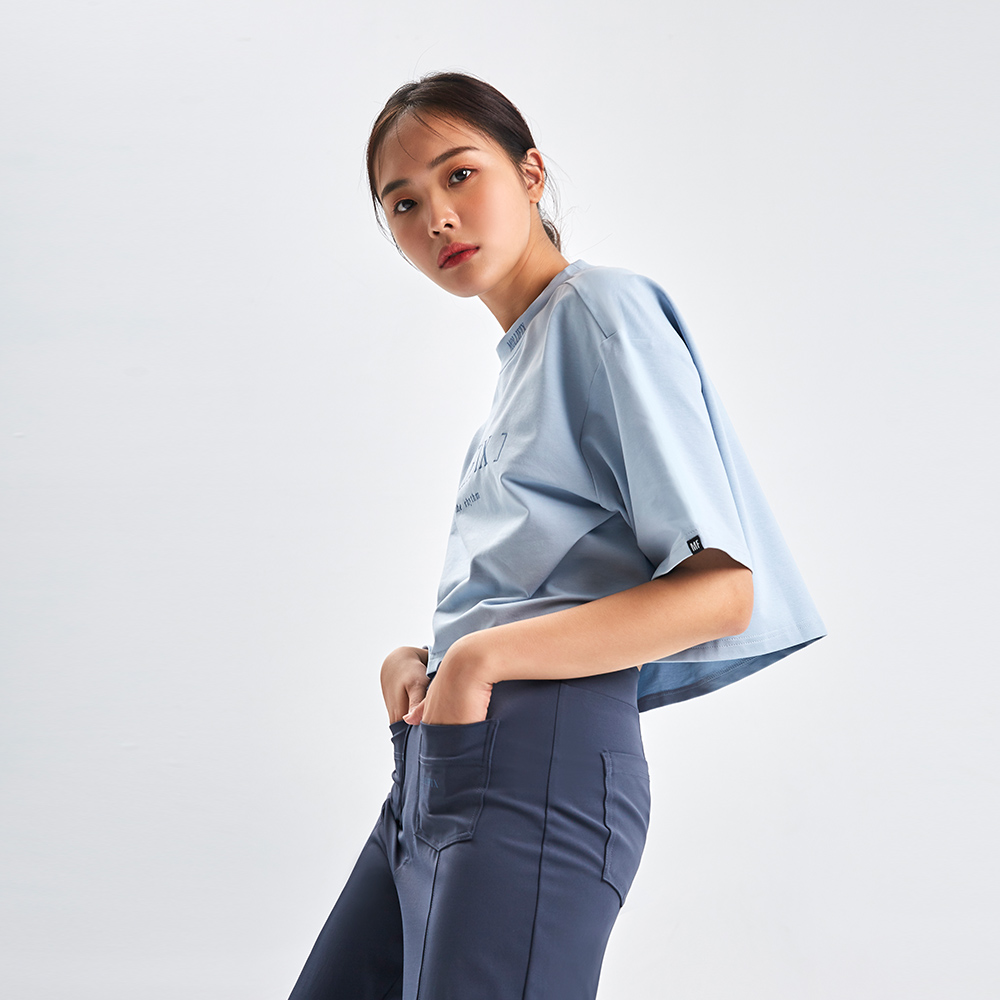 MOLLIFIX 落肩寬鬆潮流短袖上衣