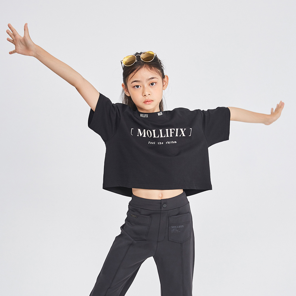 MOLLIFIX 落肩寬鬆潮流短袖上衣