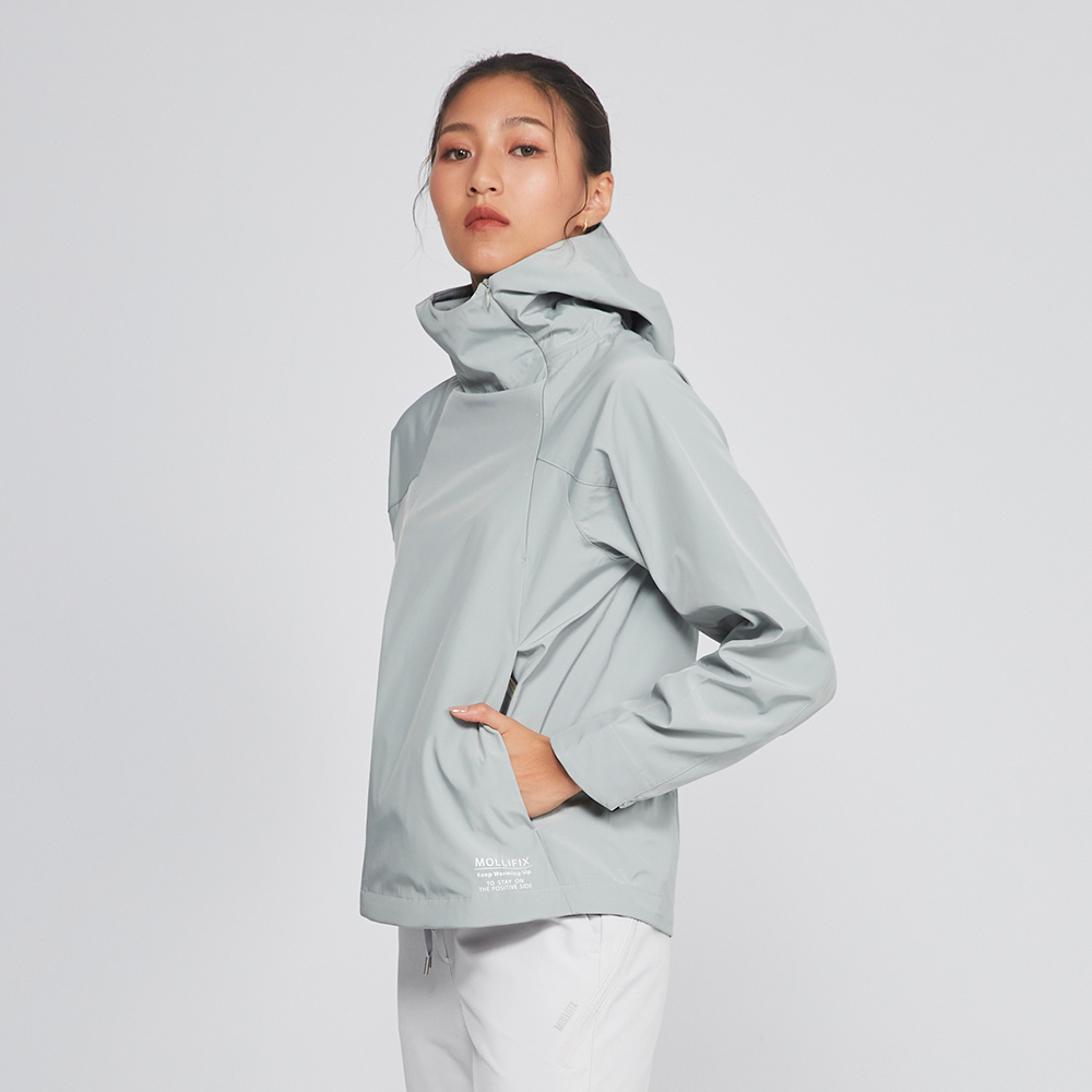 MOLLIFIX 戶外防潑水長袖防風上衣