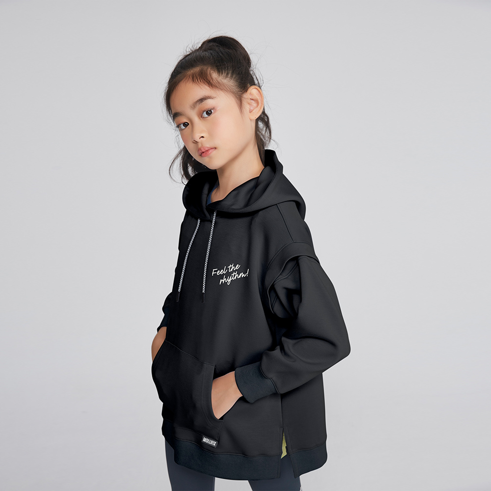 MOLLIFIX 輕盈空氣層可拆袖連帽上衣