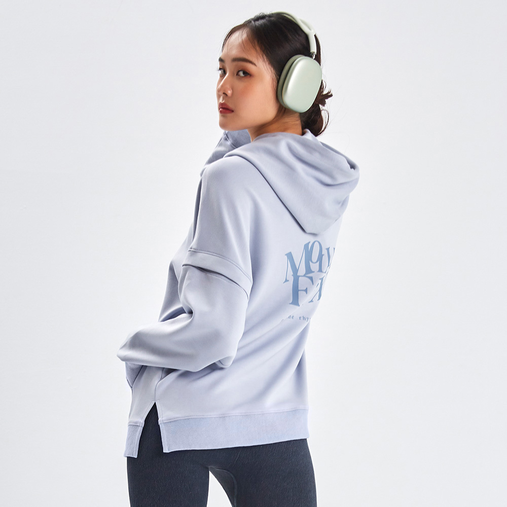 MOLLIFIX 輕盈空氣層可拆袖連帽上衣