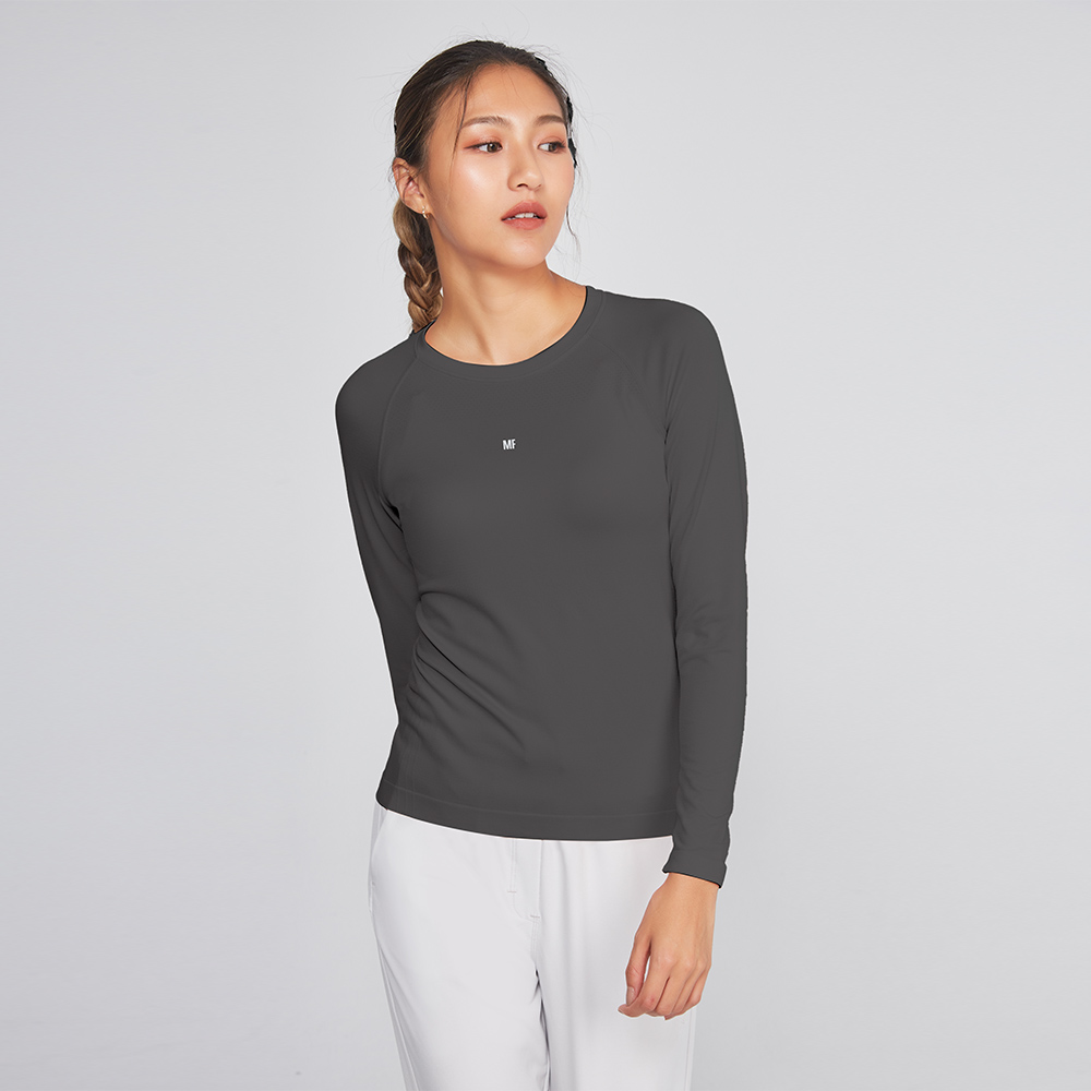 MOLLIFIX A++無縫針織長袖訓練上衣