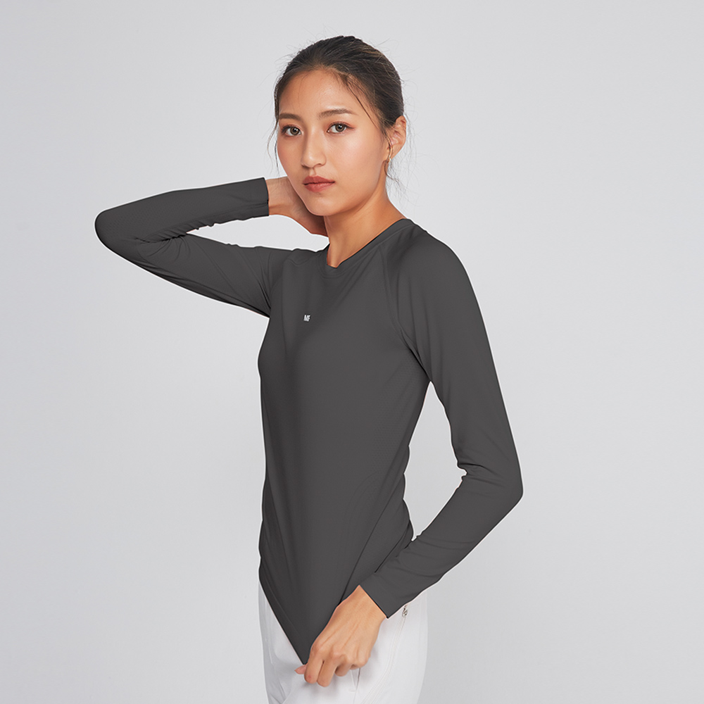 MOLLIFIX A++無縫針織長袖訓練上衣