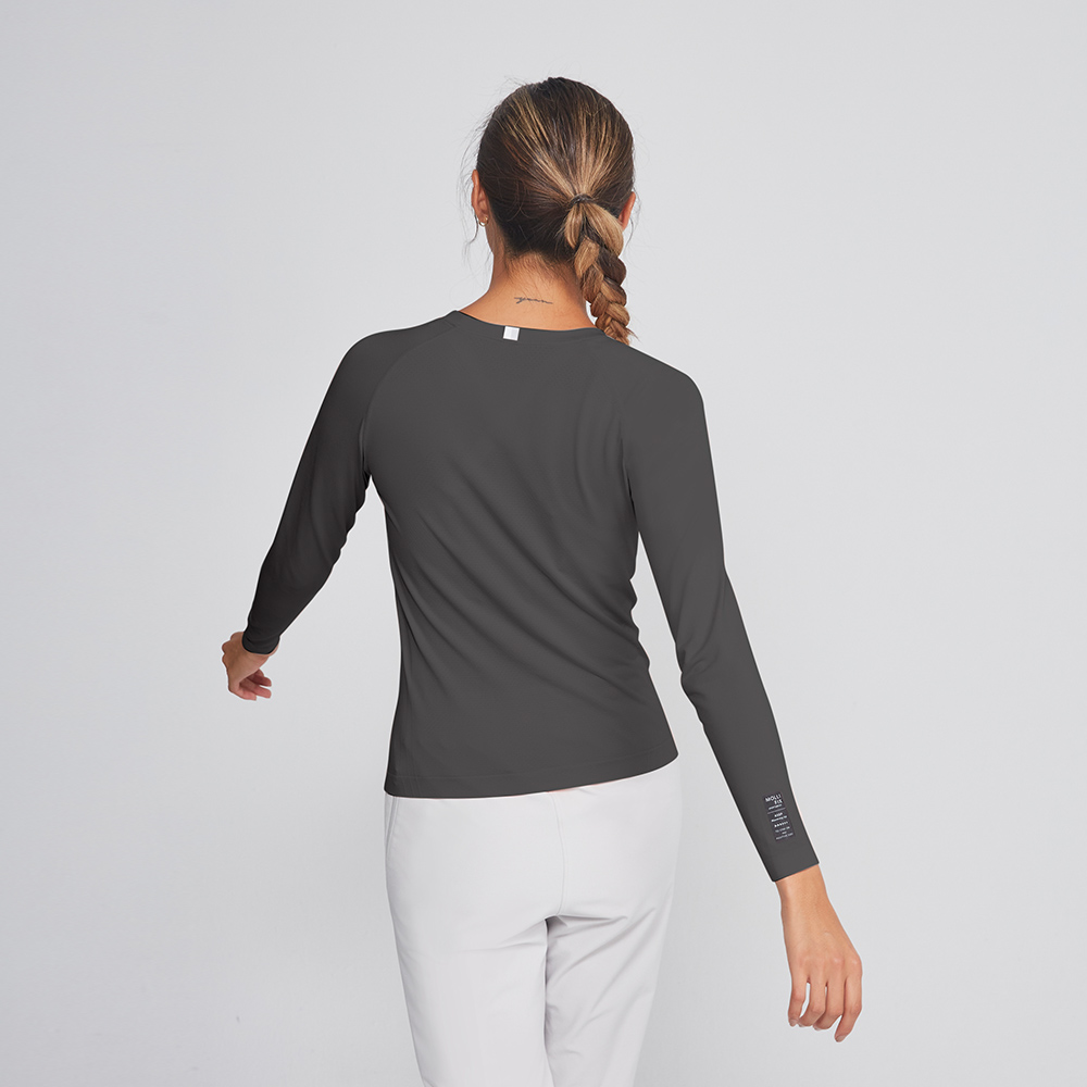 MOLLIFIX A++無縫針織長袖訓練上衣