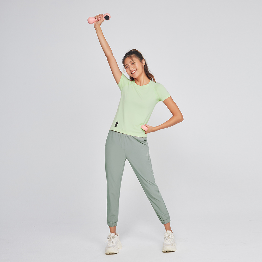 MOLLIFIX A++無縫針織短袖訓練上衣