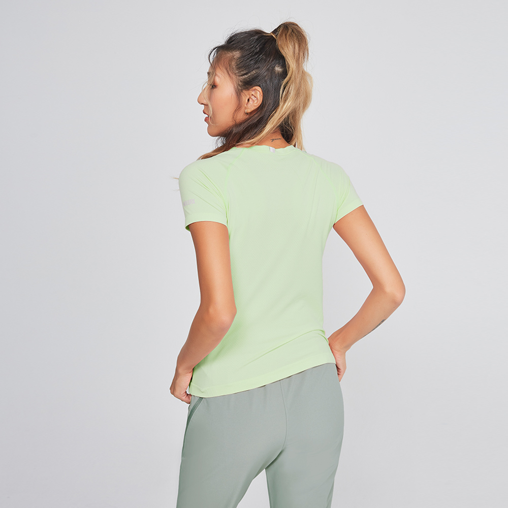 MOLLIFIX A++無縫針織短袖訓練上衣