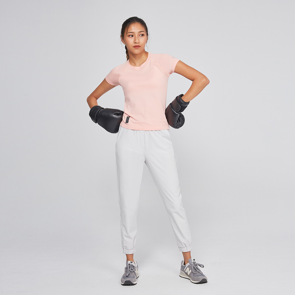 MOLLIFIX A++無縫針織短袖訓練上衣