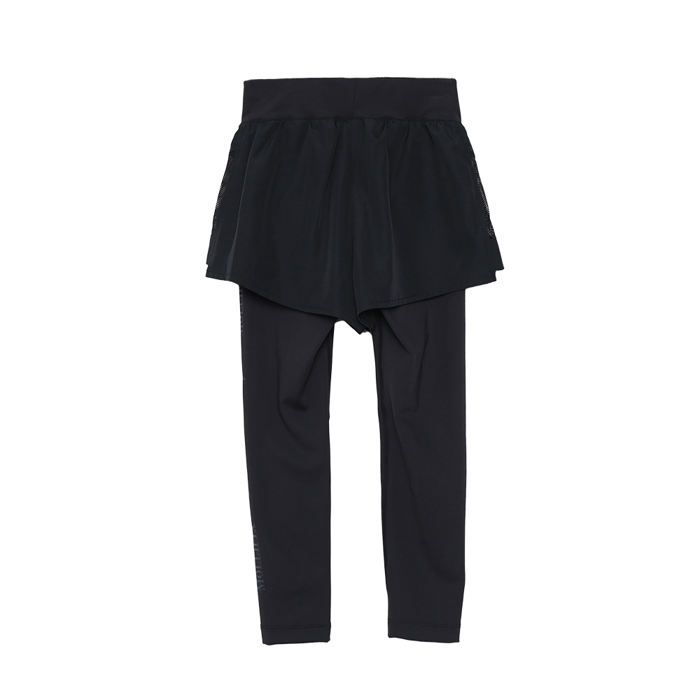 MOLLIFIX 拼網透氣雙層訓練褲