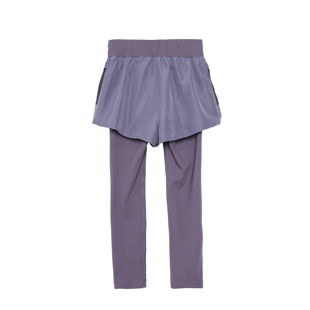 MOLLIFIX 拼網透氣雙層訓練褲