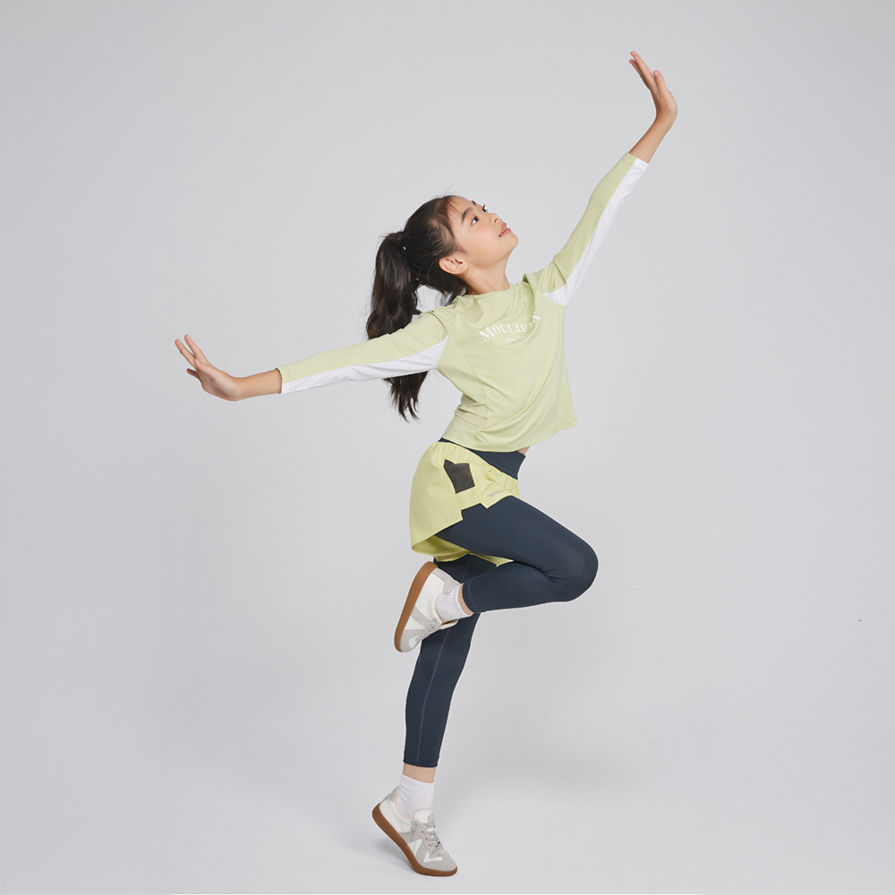 MOLLIFIX 拼網透氣雙層訓練褲