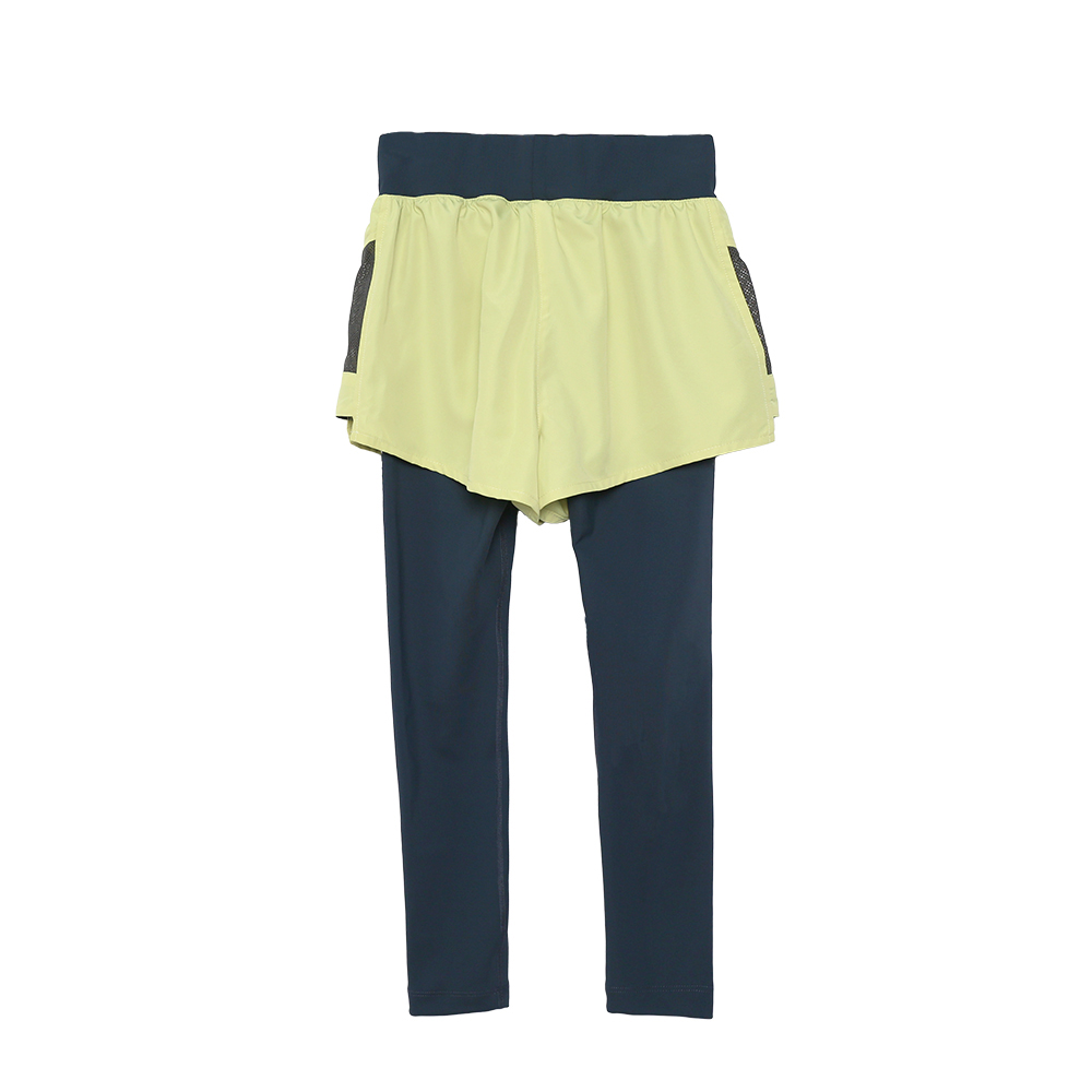 MOLLIFIX 拼網透氣雙層訓練褲