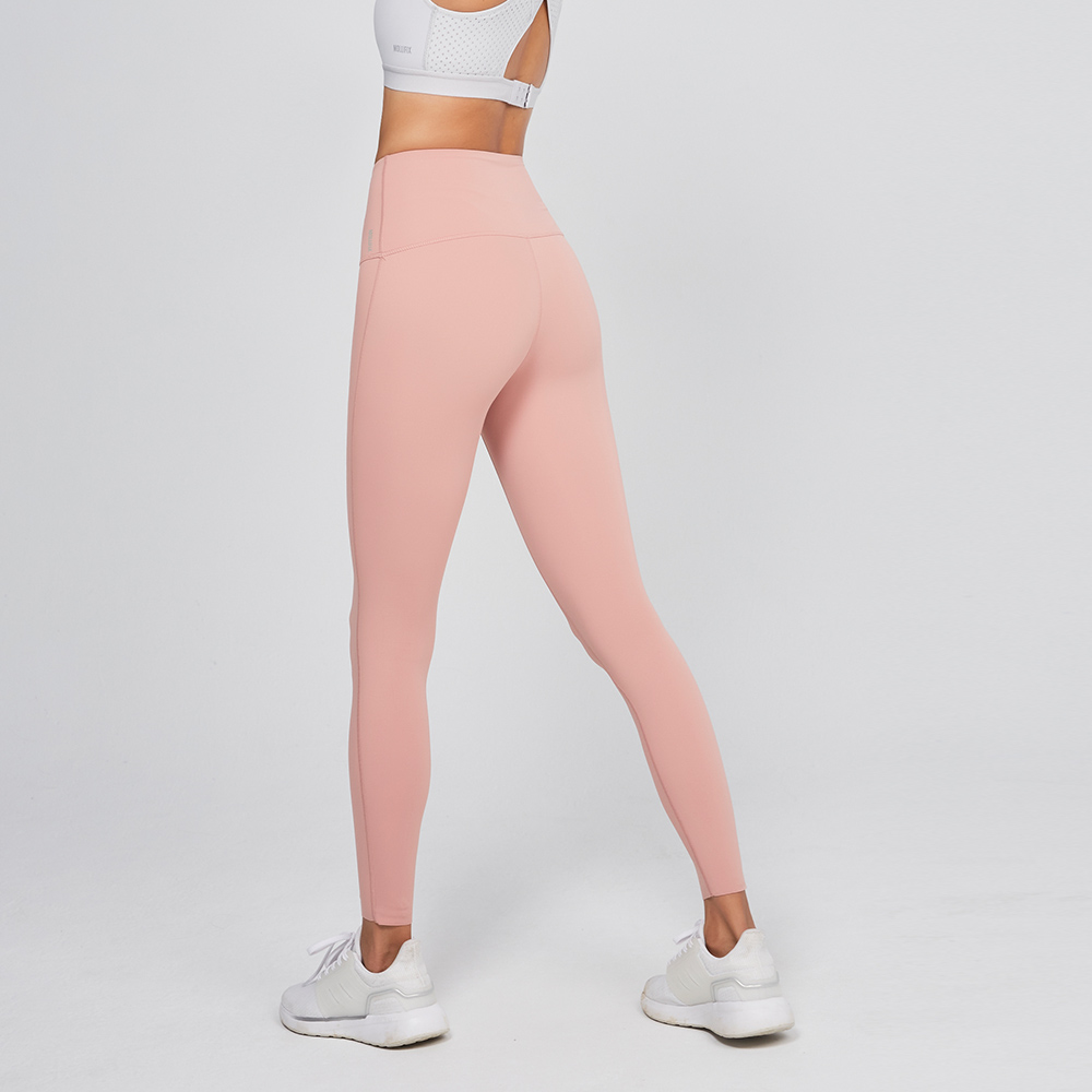 MOLLIFIX 高腰彈力無痕瑜珈褲