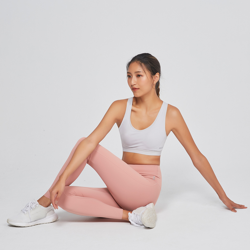 MOLLIFIX 高腰彈力無痕瑜珈褲