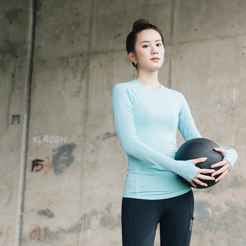 MOLLIFIX WOOLTECH美麗諾羊毛長袖訓練上衣