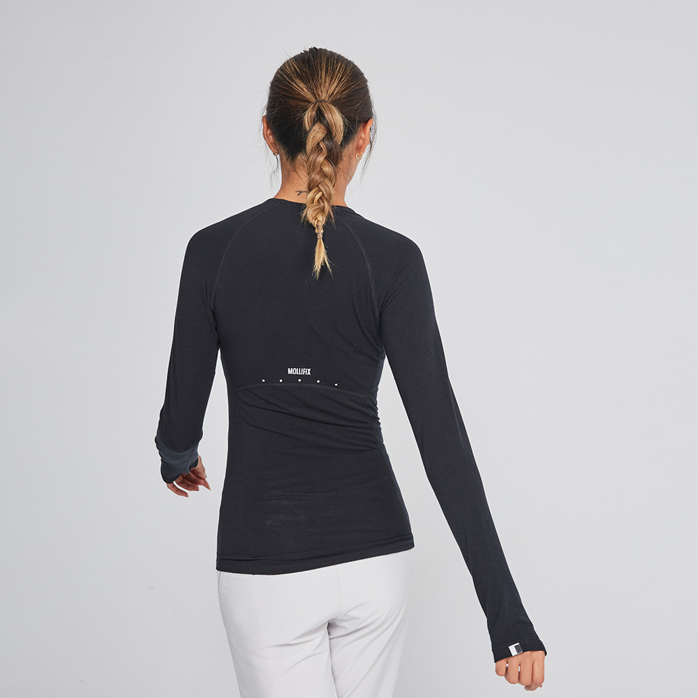 MOLLIFIX WOOLTECH美麗諾羊毛長袖訓練上衣
