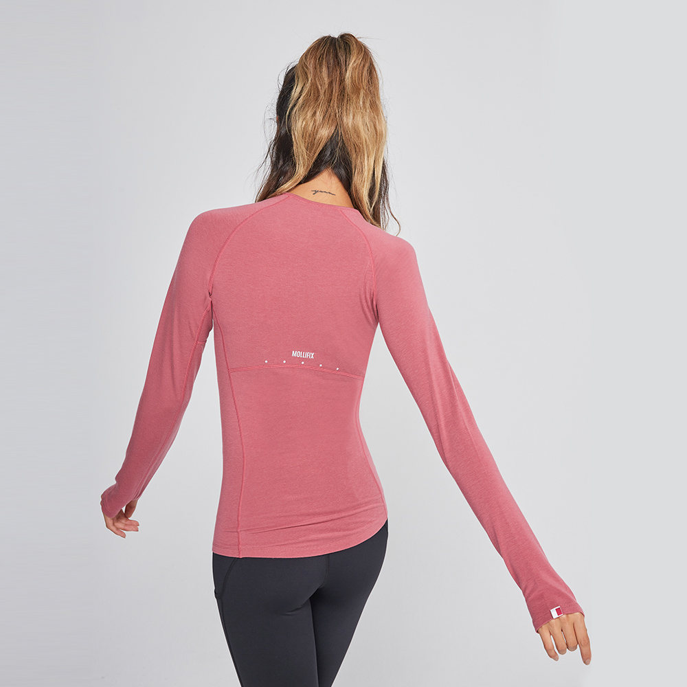 MOLLIFIX WOOLTECH美麗諾羊毛長袖訓練上衣