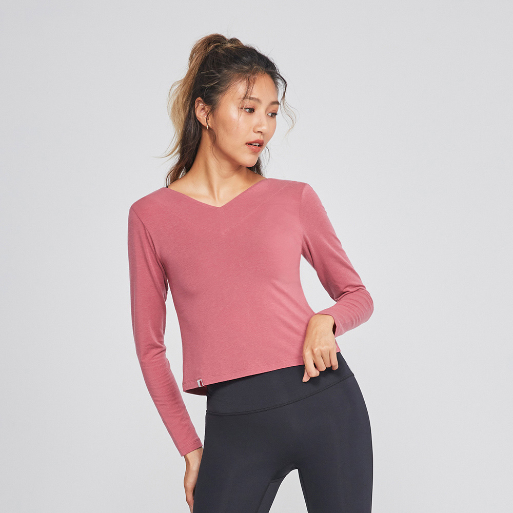 MOLLIFIX WOOLTECH美麗諾羊毛兩面穿扭結上衣