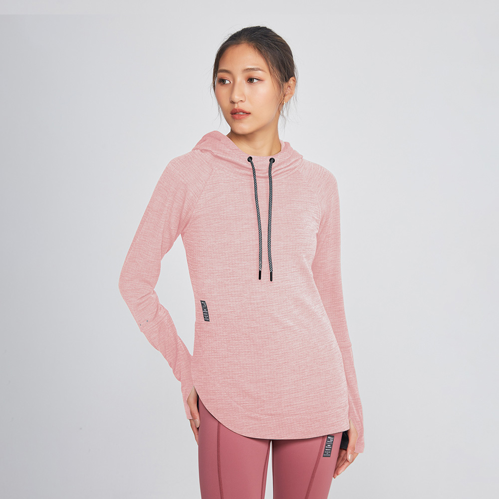 MOLLIFIX 蓄溫粒絨訓練連帽上衣