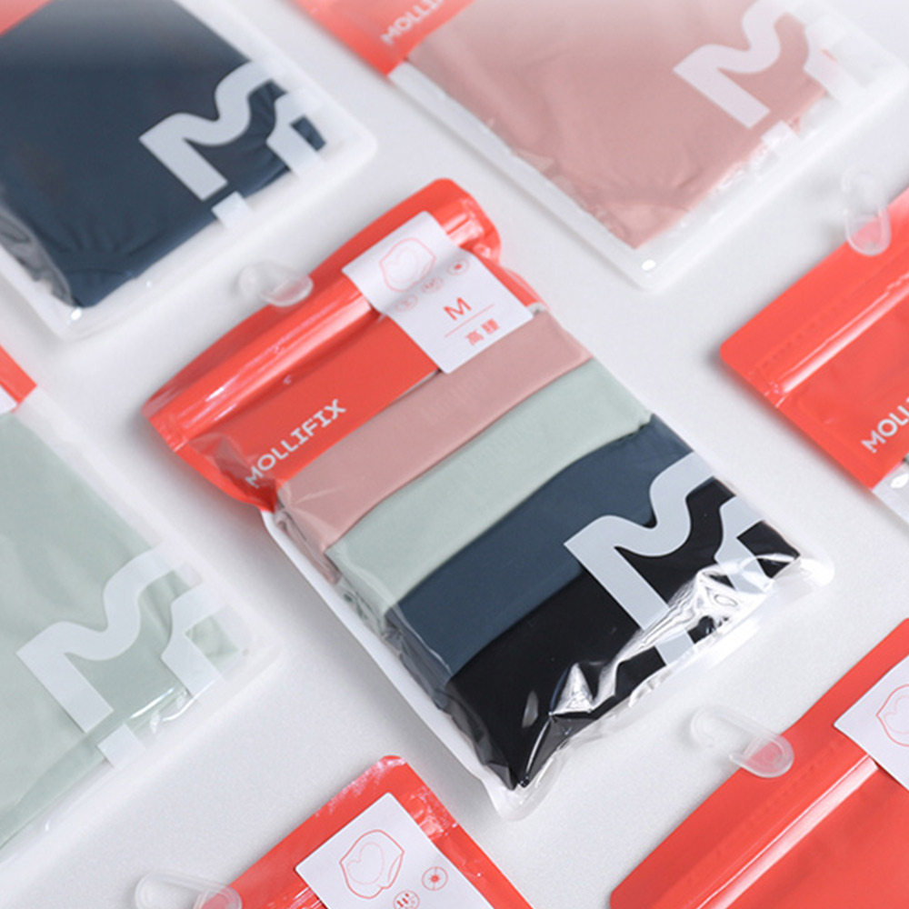 MOLLIFIX 好動不卡卡高腰運動無痕內褲_五件組