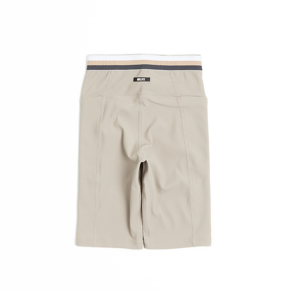MOLLIFIX 羅紋口袋訓練五分褲