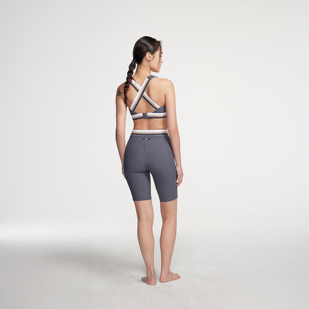 MOLLIFIX 羅紋口袋訓練五分褲