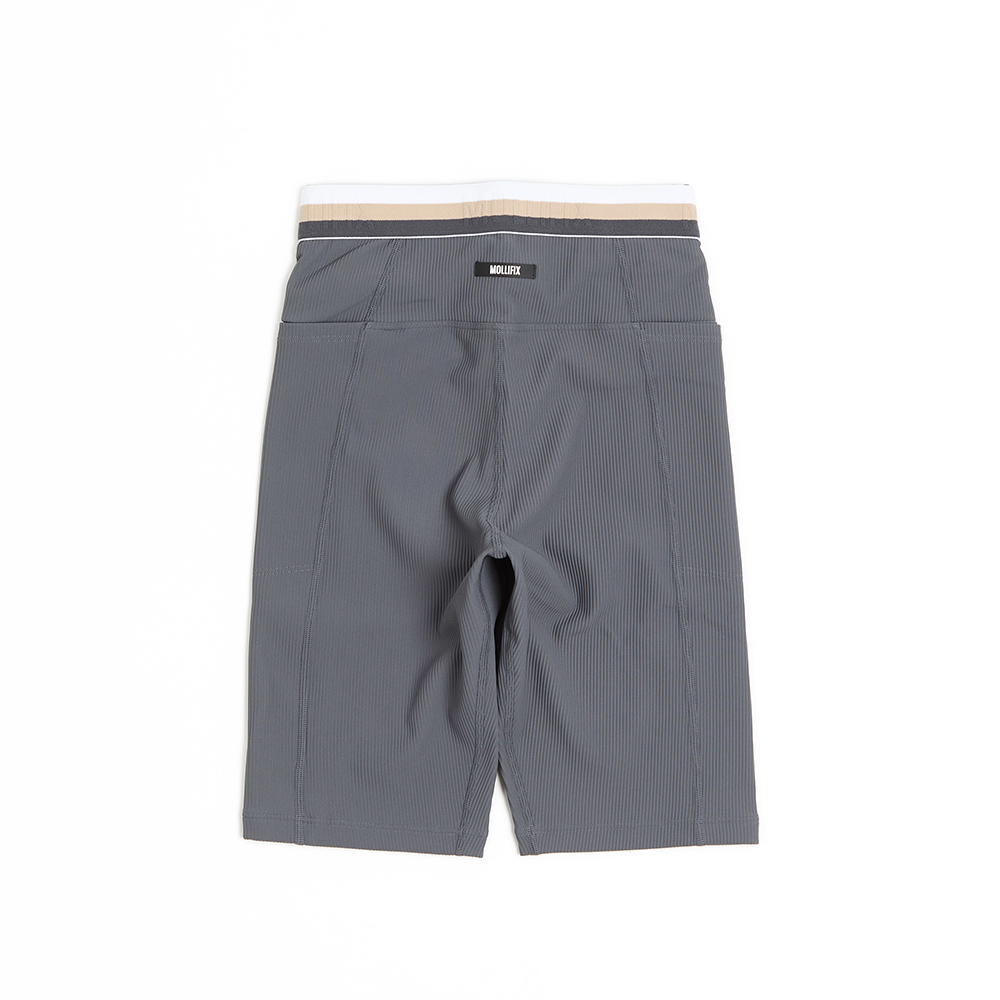 MOLLIFIX 羅紋口袋訓練五分褲