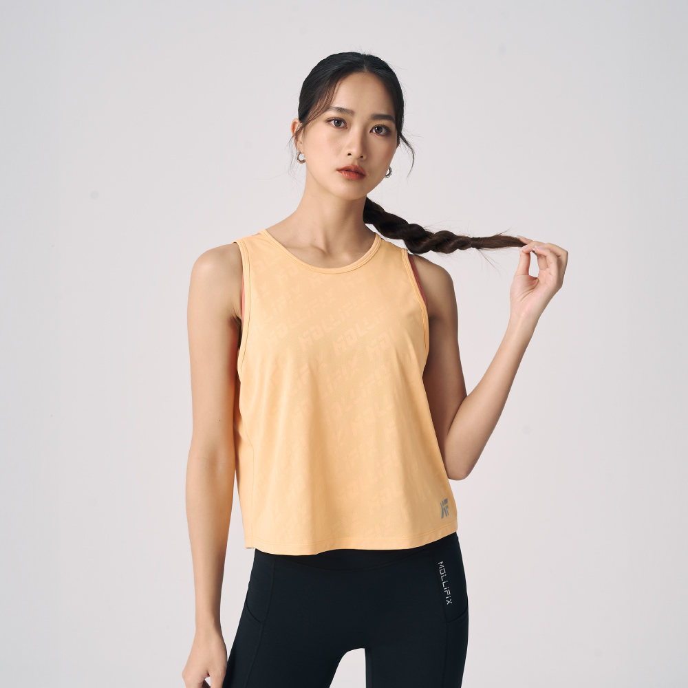 MOLLIFIX 緹花透氣運動背心