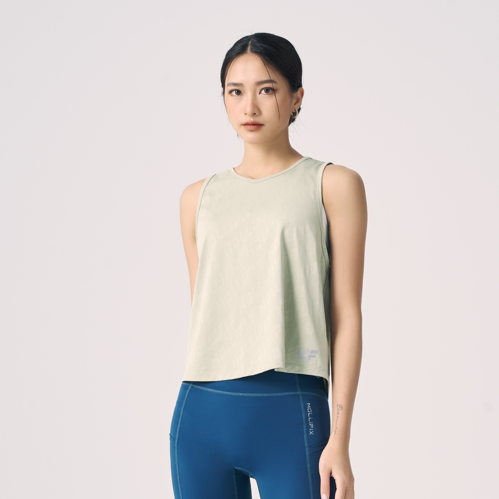 MOLLIFIX 緹花透氣運動背心