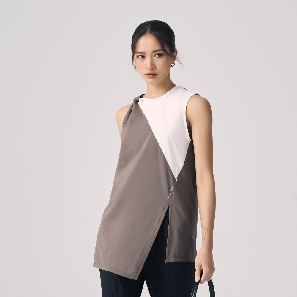 MOLLIFIX 扭結拼接訓練背心