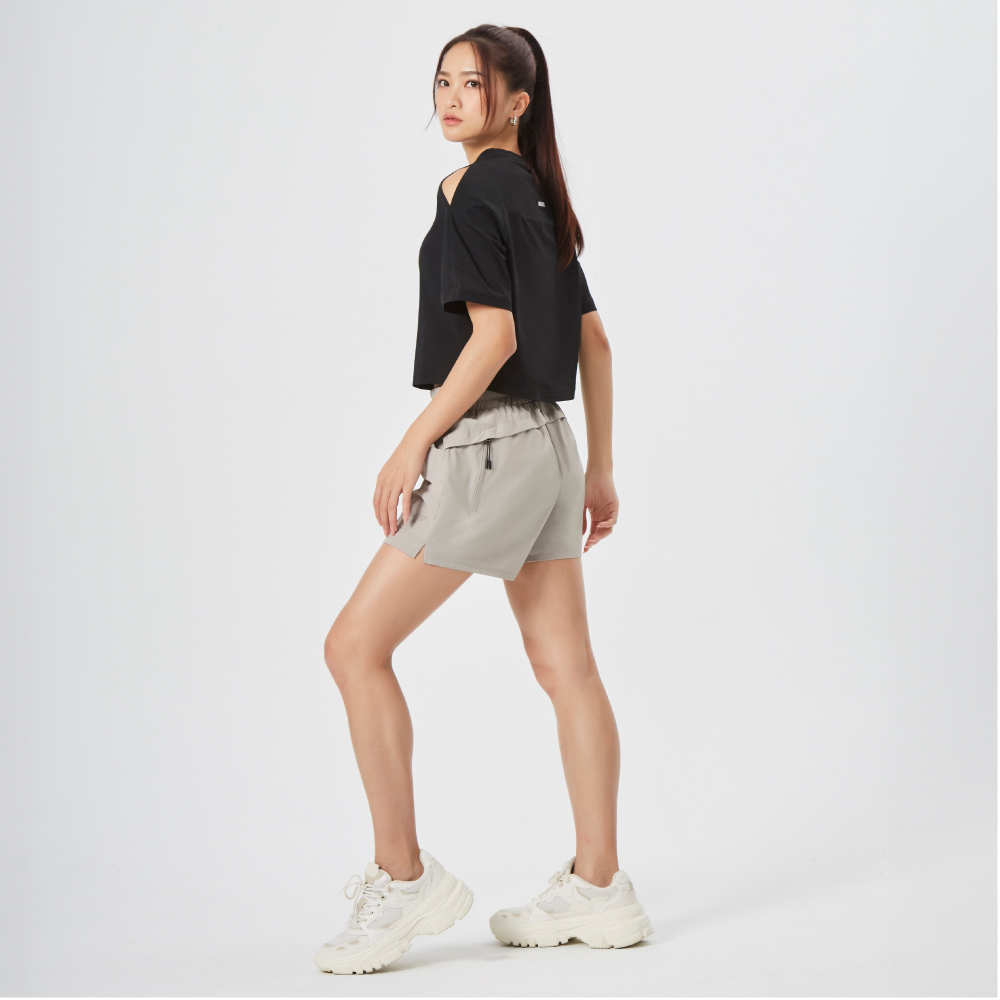 MOLLIFIX 抗菌挖肩運動短袖上衣