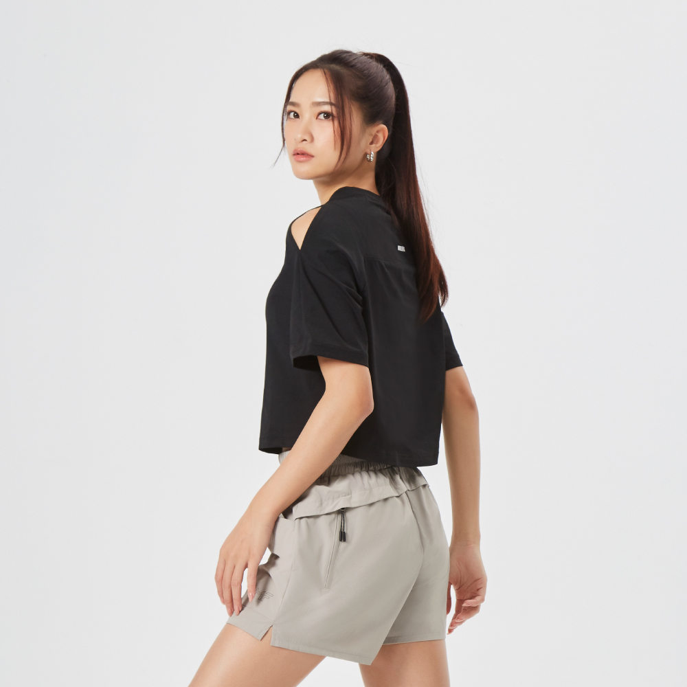 MOLLIFIX 抗菌挖肩運動短袖上衣
