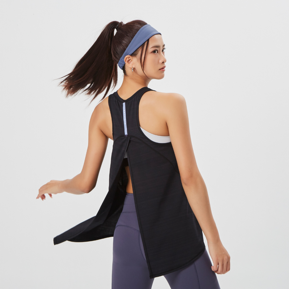 MOLLIFIX 涼感後開衩訓練背心