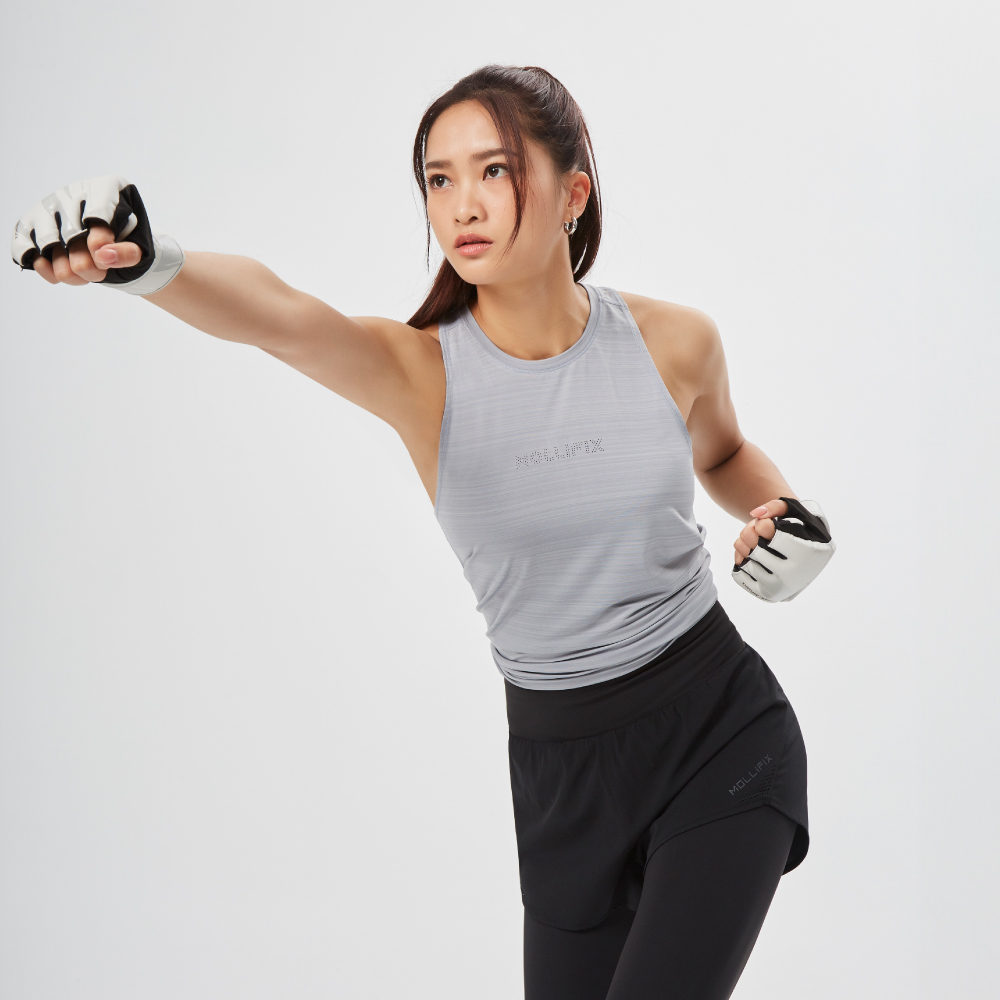 MOLLIFIX 涼感後開衩訓練背心