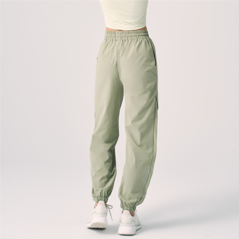 MOLLIFIX 拚網透氣彈力運動長褲