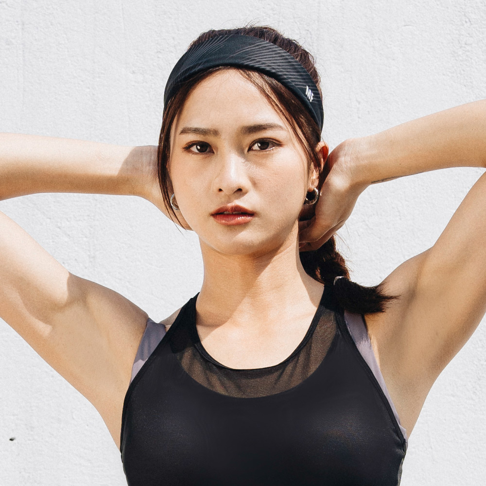 MOLLIFIX 彈性止滑運動髮帶